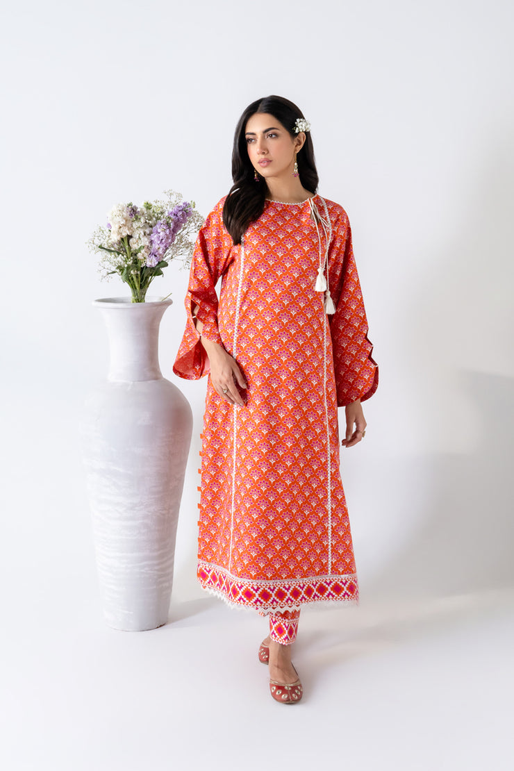 2 Piece - Printed Lawn Suit - Tamana